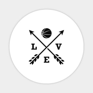 Basketball Love - Arrows Magnet